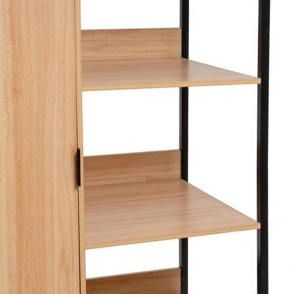 Otvorená šatníková skriňa v prírodnej farbe 100x190x48 cm Armarios – Casa Selección-image-4