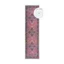 Vínovočervený umývateľný behúň s prímesou recyklovaných vlákien 60x230 cm Windsor – Flair Rugs