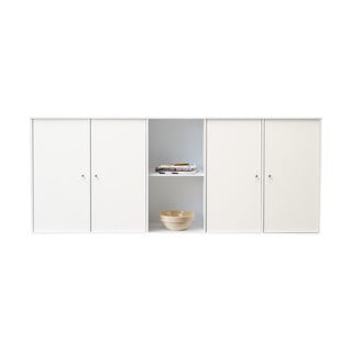 Biela nástenná komoda Hammel Mistral Kubus, 169 x 69 cm