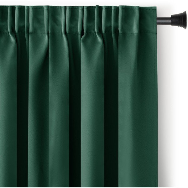 Tmavozelený dimout záves 140x175 cm Kierra – Restilo