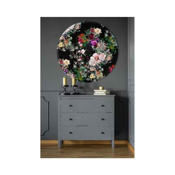 Nástenná dekorácia Styler Ring Floral, ø 70 cm-image-1