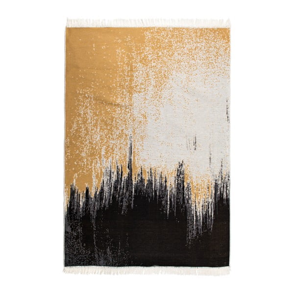 Obojstranný koberec ZFK Yellow Sadness, 150 × 80 cm