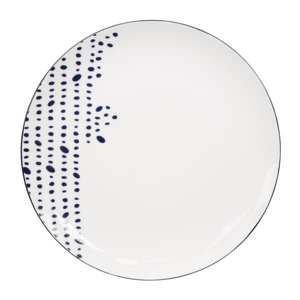 Porcelánový tanier Tokyo Design Studio Le Bleu De Plates, ⌀ 27 cm
