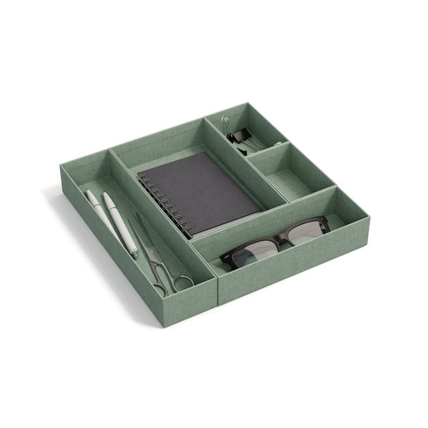 Kartónové organizéry do zásuvky v súprave 5 ks Emma Paper Laminate – Bigso