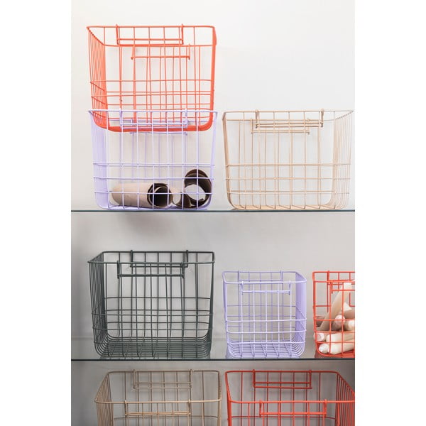 Drôtený kovový košík 37x26x20 cm Store-It – Mette Ditmer Denmark-image-1