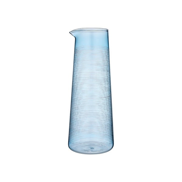 Modrá sklenená karafa 1.2 l Linear – Ladelle
