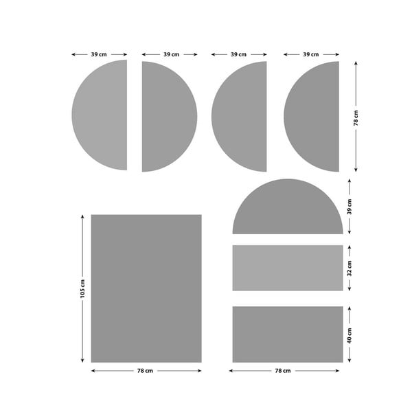 Samolepka na stenu 120x250 cm Amazonian Arches – Ambiance-image-4