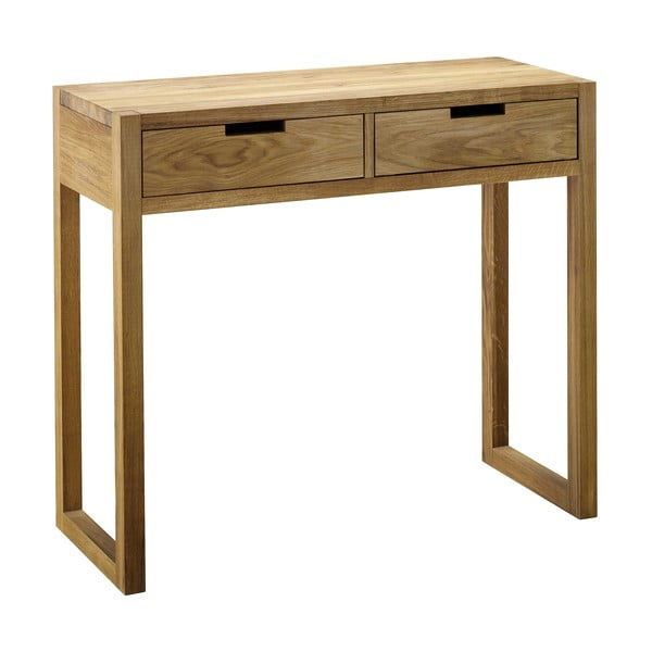 Konzolový stolík z dubového dreva Fornestas Sims