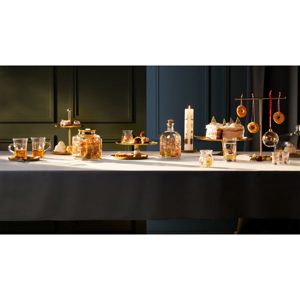 Sklenená ručne fúkaná vianočná ozdoba ø 8 cm Annual Christmas Bauble – Holmegaard-image-4