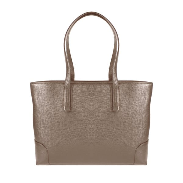 Béžová kožená kabelka Maison Bag Lena