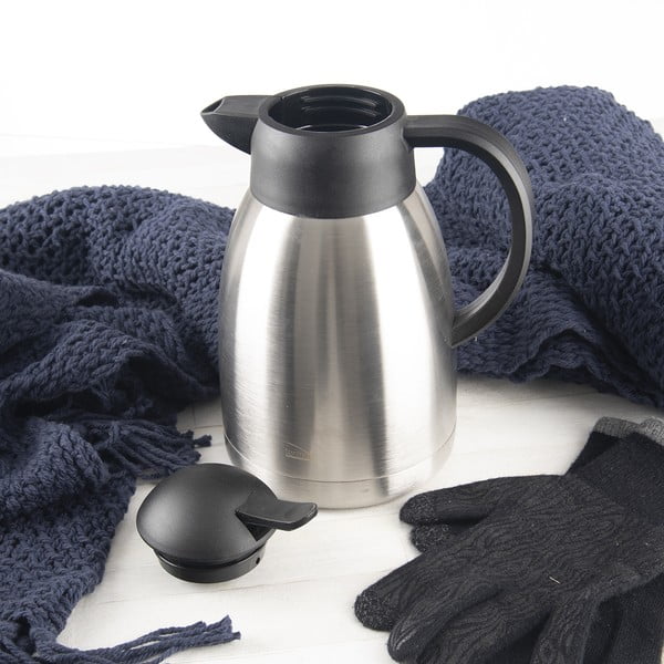 Termoska v čierno-striebornej farbe 1,5 l Termo – Orion-image-3