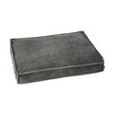 Tmavosivý matrac pre psa 120x80 cm Dog Fantasy Stripe – Plaček Pet Products