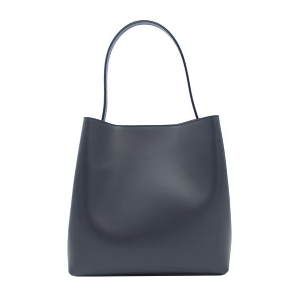 Sivá kabelka z pravej kože Andrea Cardone Simple