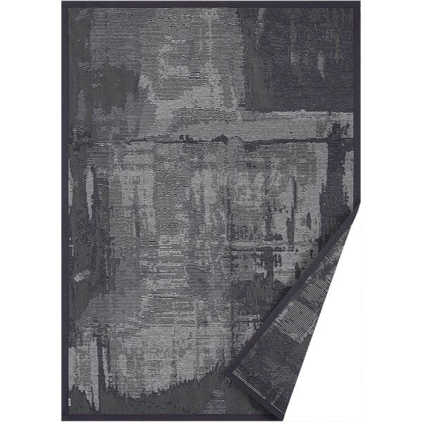 Sivý obojstranný koberec Narma Nedrema, 80 x 250 cm