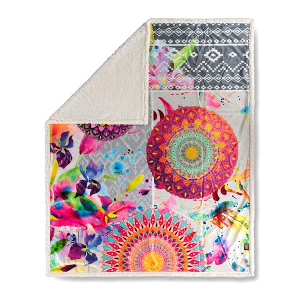 Prikrývka HIP Bolengo Multi, 130 × 160 cm