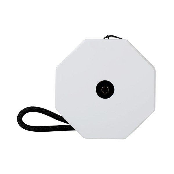 Biela prenosná svetelná dekorácia na USB ø 8 cm Twist – Gingko