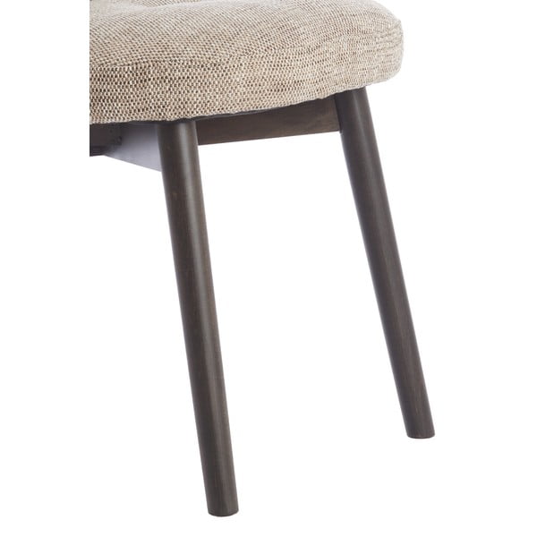 Béžové čalúnené jedálenské kreslá v súprave 2 ks Sinosa – Light & Living-image-4