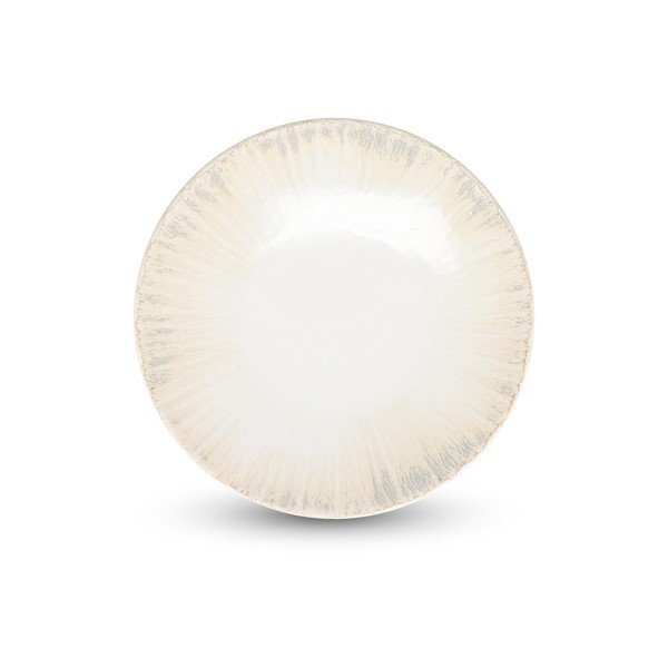 Svetlosivý dezertný porcelánový tanier ø 21 cm Nuance – BonBistro