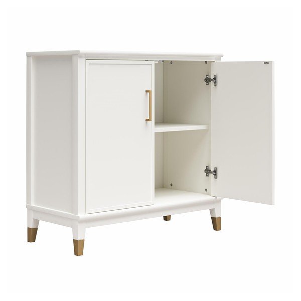 Biela skrinka 84x84 cm Westerleigh – CosmoLiving by Cosmopolitan-image-1