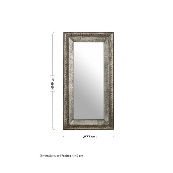 Nástenné zrkadlo 77x149 cm Elementary – Premier Housewares-image-4