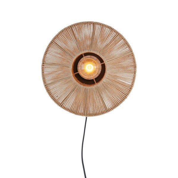 Nástenné svietidlo v prírodnej farbe ø 31 cm Lyra – Light & Living-image-4