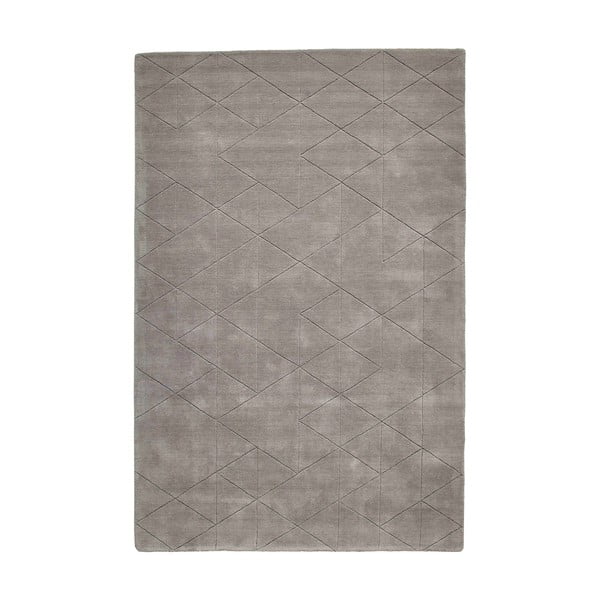 Sivý vlnený koberec Think Rugs Kasbah, 150 x 230 cm