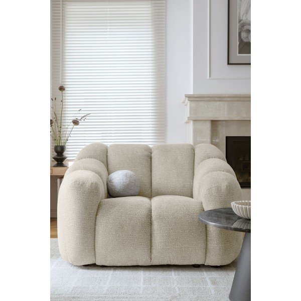 Béžové kreslo Shell – Miuform-image-1