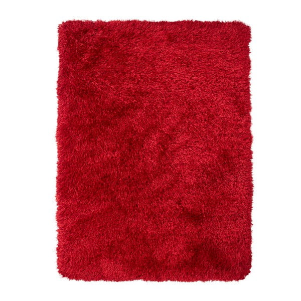 Červený ručne tuftovaný koberec Think Rugs Montana Puro Red, 60 × 120 cm