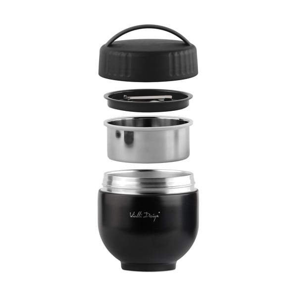 Termoska na jedlo s lyžicou Fuori – Vialli Design-image-2