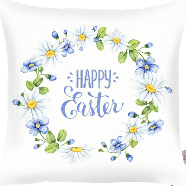 Obliečka na vankúš Apolena Happy Easter Time, 43 × 43 cm