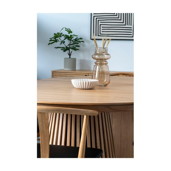 Svetlohnedá sklenená váza (výška 31 cm) – House Nordic-image-1