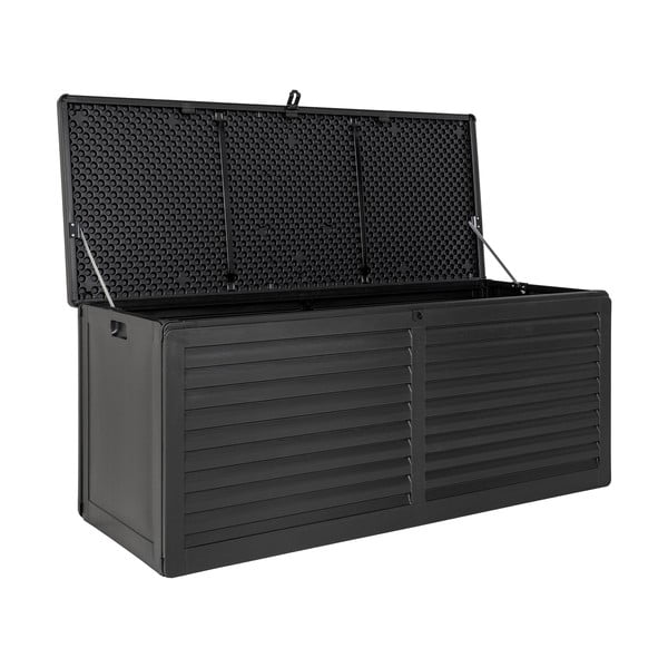 Čierny záhradný úložný box Dubrovnik – House Nordic-image-3