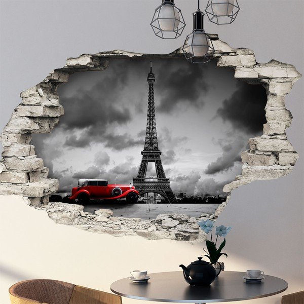 Samolepka Ambiance ladscape Paris, 60 × 90 cm-image-1