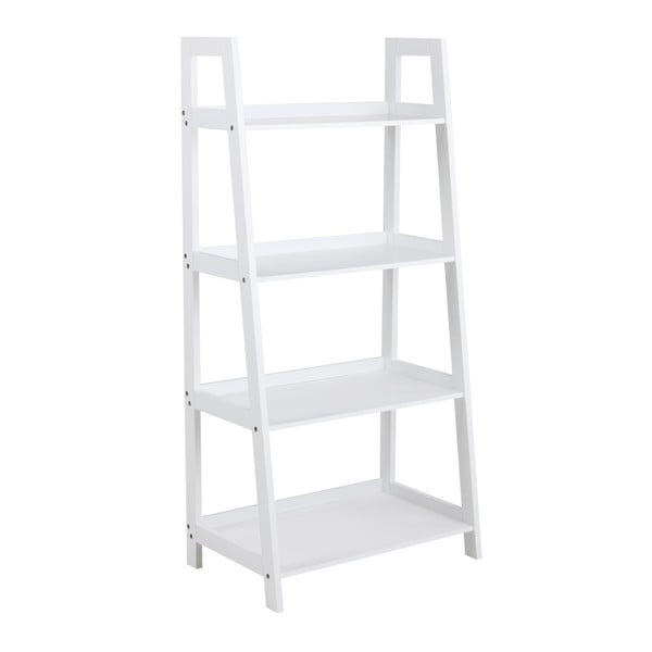 Biely štvorposchodový regál Actona Wally-image-1