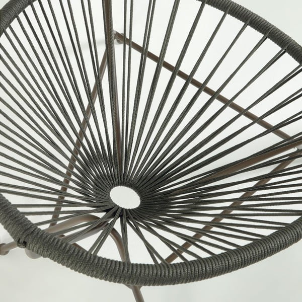 Záhradné kreslo so zeleným výpletom Kave Home Samantha-image-4