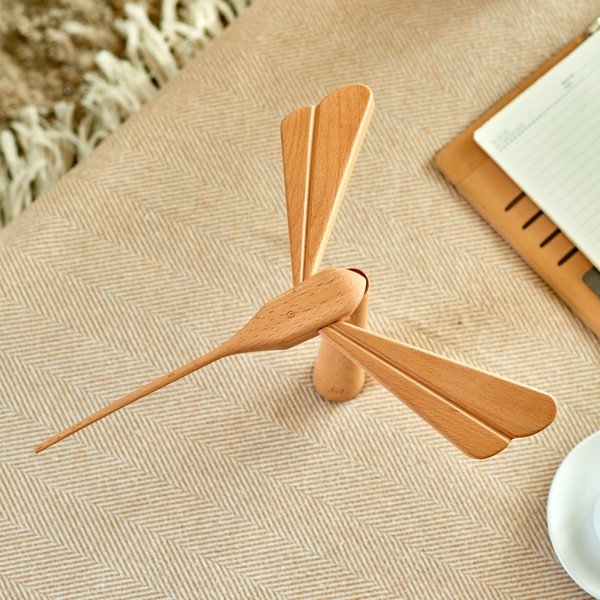 Prenosná svetelná dekorácia na USB v prírodnej farbe Dragonflight – Gingko-image-4