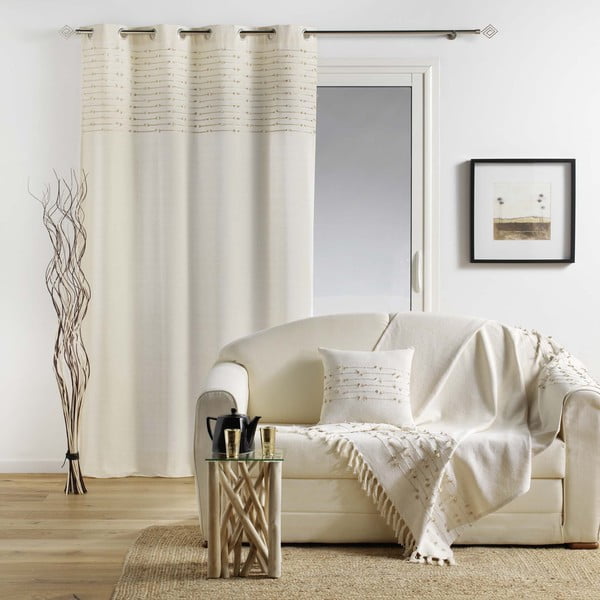 Béžový bavlnený záves 140x240 cm Golden Sunset – douceur d'intérieur-image-2