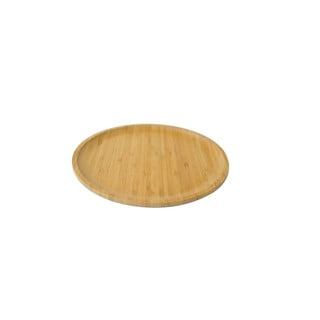 Bambusový servírovací podnos Bambum Penne, ⌀ 28 cm