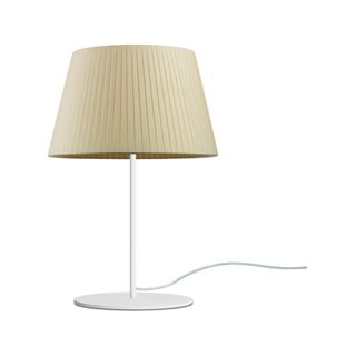 Béžová stolová lampa Sotto Luce Kami, ⌀ 26 cm