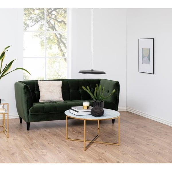 Konferenčný stolík Actona Alisma Golden, ⌀ 80 cm-image-1