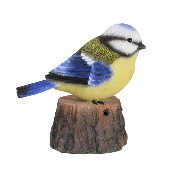 Polyresinová záhradná soška spievajúci vtáčik – Esschert Design-image-3