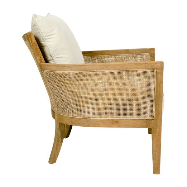 Krémové kreslo Laksoa - Côté Table-image-3
