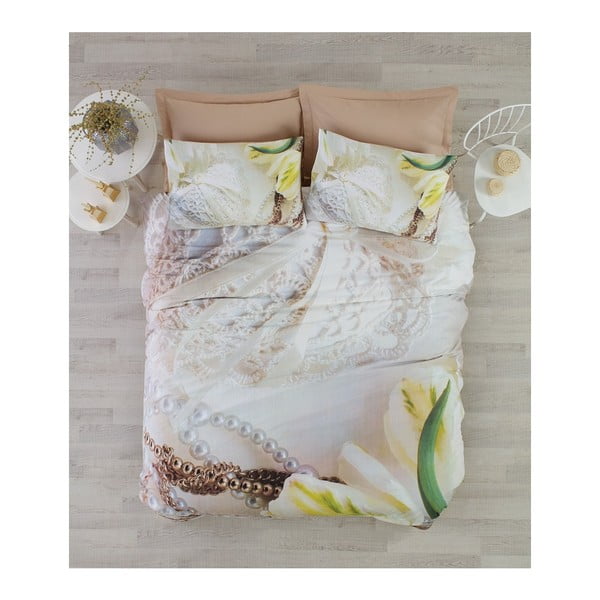 Bavlnené obliečky s plachtou Paola, 200 × 220 cm