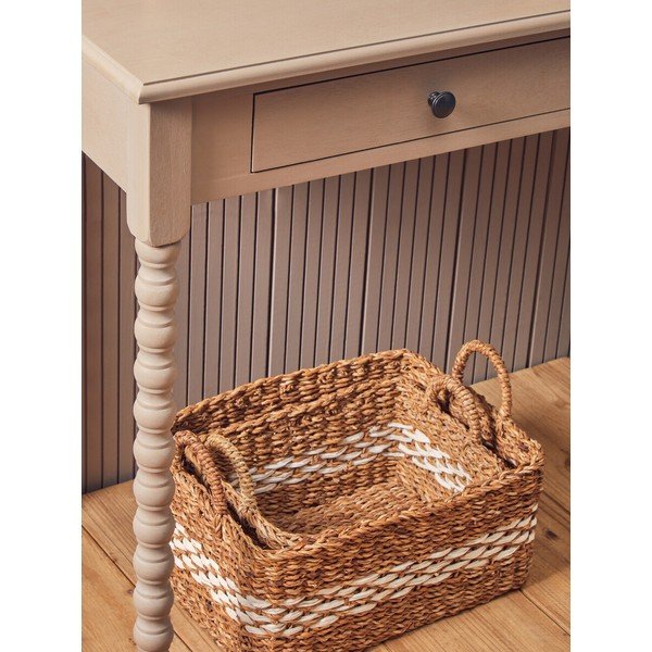 Pracovný stôl z borovicového dreva 48x107 cm Heritage – Premier Housewares-image-4