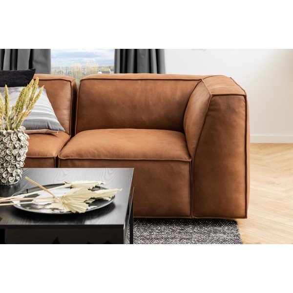 Čierny konferenčný stolík s doskou v dekore jaseňového dreva 80x80 cm Willford – Actona-image-2