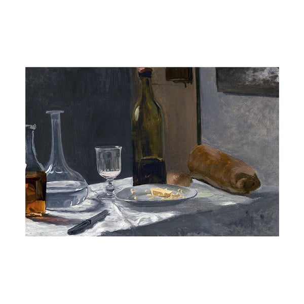 Obraz Claude Monet - Still Life with Bottle, 45x30 cm