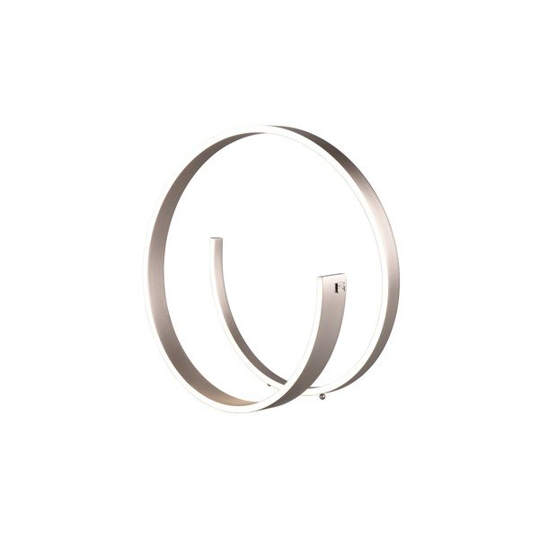 Sivá LED stolová lampa s hlasovým ovládaním/s ovládaním pomocou mobilnej aplikácie s kovovým tienidlom (výška  45 cm) Cinardi – CINQUE-image-2