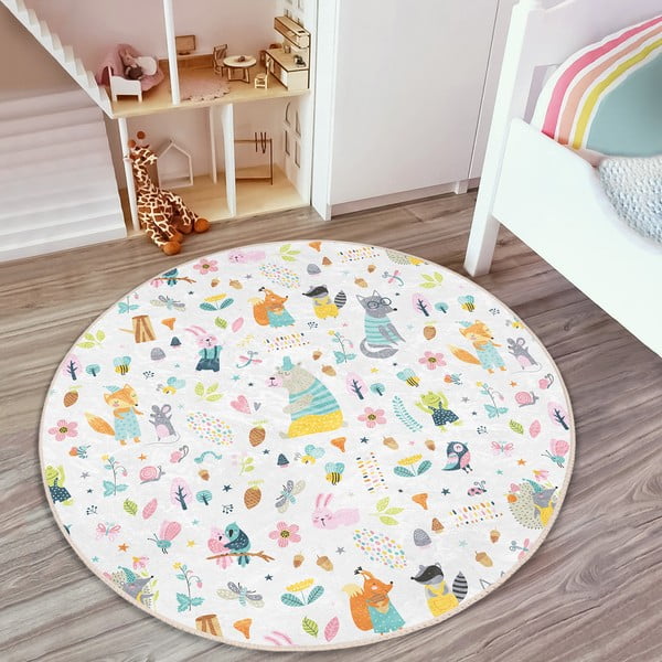 Detský koberec ø 120 cm Comfort – Mila Home-image-1
