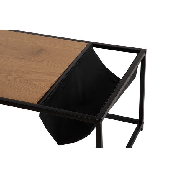 Čierny/v prírodnej farbe konferenčný stolík v dekore duba 60x99 cm Bayen – Bonami Essentials-image-4