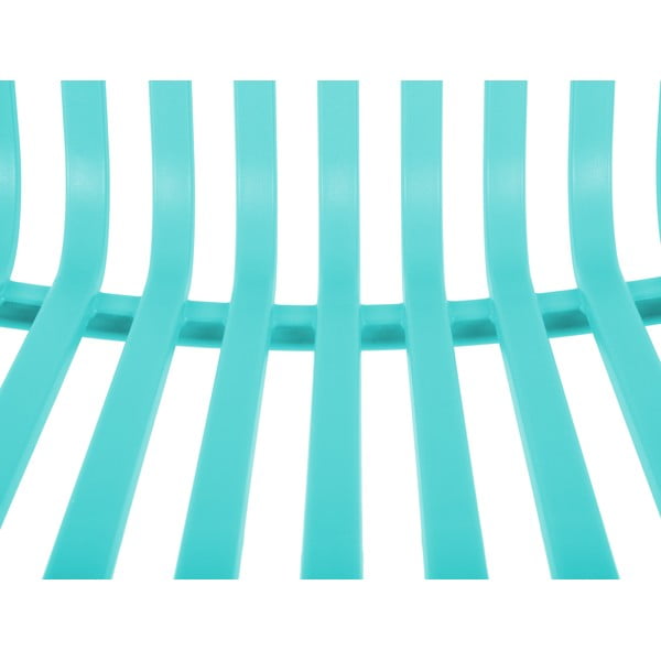 Tyrkysová plastová jedálenská stolička Glee – Leitmotiv-image-4